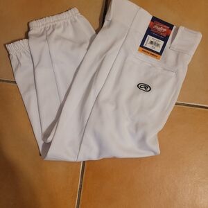 Rawlings Men's Classic White Joggers